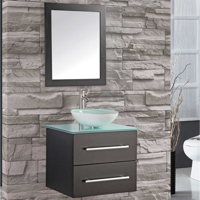 Modern Vessel Sink Bathroom Vanities Allmodern